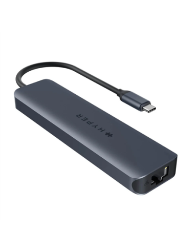 Hyper | HyperDrive EcoSmart Gen.2 Universal USB-C 7-in-1 Hub w 100 W PD Power Pass-thru