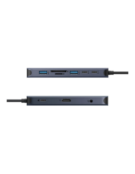 Hyper | HyperDrive EcoSmart Gen.2 Universal USB-C 10-in-1 Hub with 140 W PD3.1 Power Pass-thru | Ethernet LAN (RJ-45) ports 1 |