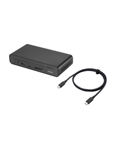 Asus Triple Display USB-C Dock Duo DC301 Duo | 90XB0A5N-BDS010 | Ethernet LAN (RJ-45) ports 1 | DisplayPorts quantity 2 | HDMI 
