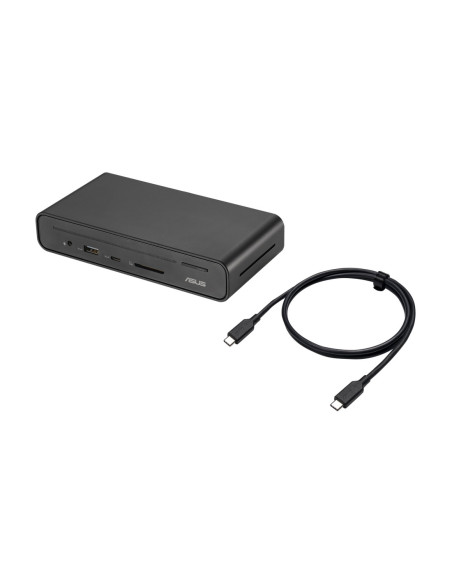 Asus Triple Display USB-C Dock Duo DC301 Duo | 90XB0A5N-BDS010 | Ethernet LAN (RJ-45) ports 1 | DisplayPorts quantity 2 | HDMI 
