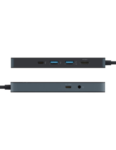 Hyper HyperDrive Flex 8 Port USB-C Hub, Black | HD4102BKGL | HDMI ports quantity 1