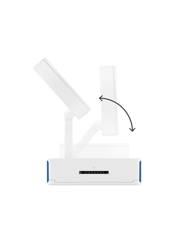 Hyper HyperDrive Flex MagCharge USB-C Hub, White/Blue | HD8100BUGL | HDMI ports quantity 1