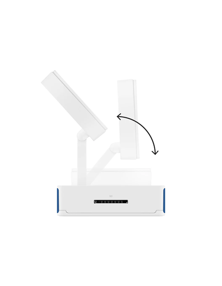 Hyper HyperDrive Flex MagCharge USB-C Hub, White/Blue | HD8100BUGL | HDMI ports quantity 1