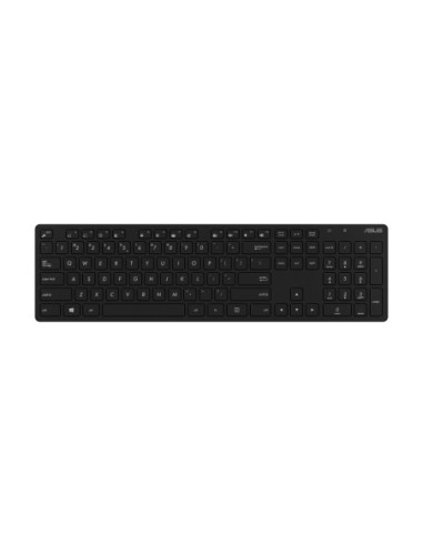 Asus W5000 | Keyboard and Mouse Set | Wireless | Russian | Black | RF 2.4GHz