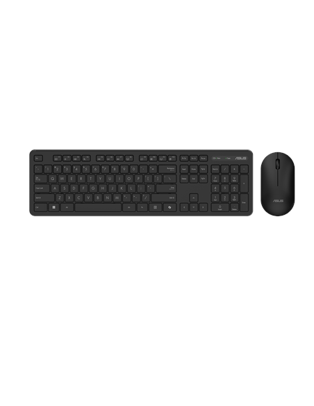 Asus CW100 | Keyboard and Mouse Set | Wireless | Estonian | Black | RF 2.4GHz