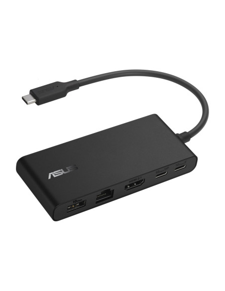 Asus Dual 4K USB-C Dock DC201 | Ethernet LAN (RJ-45) ports 1 | USB 3.0 (3.1 Gen 1) Type-C ports quantity 3 | HDMI ports quantit