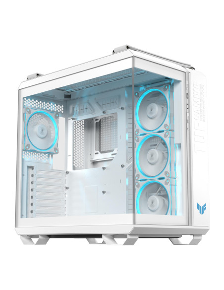 Case, ASUS, TUF Gaming GT502 Horizon, MidiTower, Case product features Transparent panel, Not included, ATX, MicroATX, MiniITX,