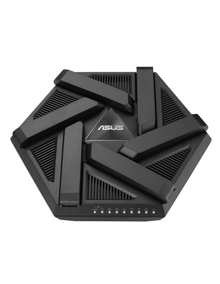 Wifi 6 802.11ax Tri-band Gigabit Gaming Router | RT-AXE7800 | 802.11ax | 574+4804+2402 Mbit/s | 10/100/1000 Mbit/s | Ethernet L