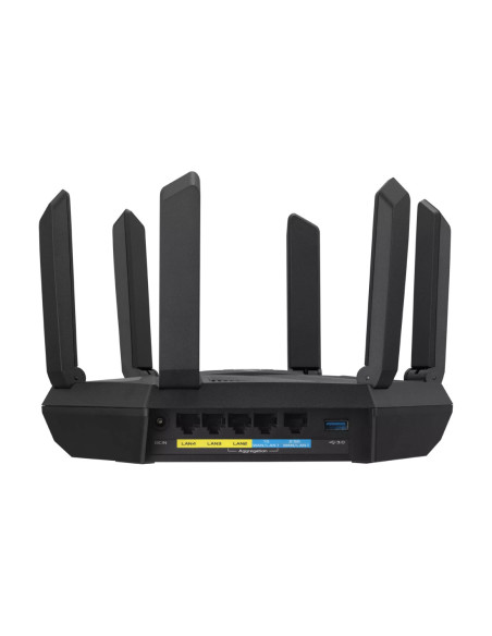 Wifi 6 802.11ax Tri-band Gigabit Gaming Router | RT-AXE7800 | 802.11ax | 574+4804+2402 Mbit/s | 10/100/1000 Mbit/s | Ethernet L