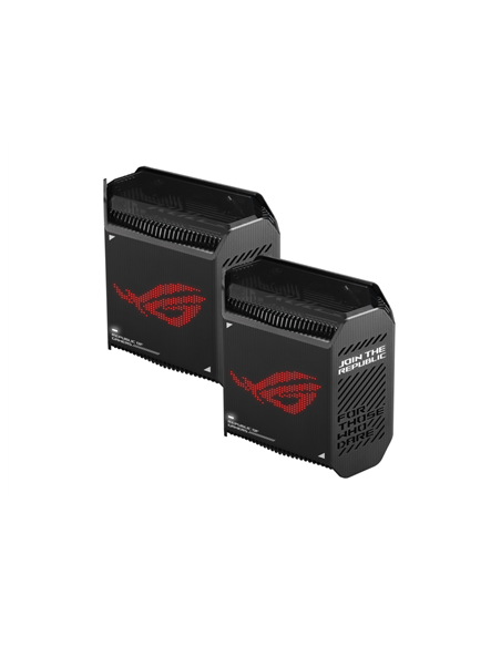 Wifi 6 802.11ax Tri-band Gigabit Gaming Mesh System | GT6 ROG Rapture (2-Pack) | 802.11ax | 574+4804+4804 Mbit/s | 10/100/1000 
