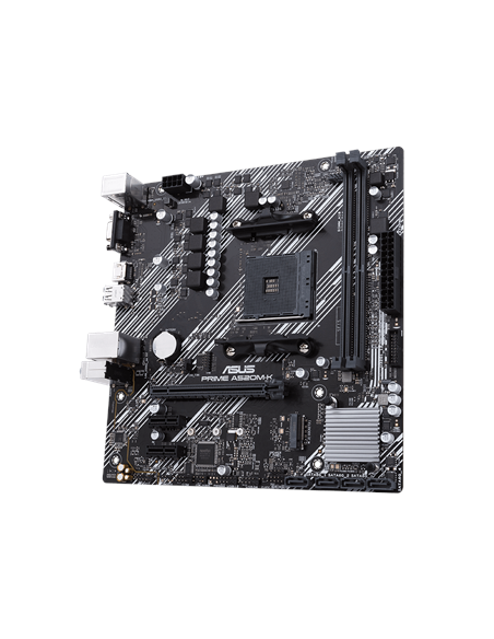 Asus | PRIME A520M-K | Processor family AMD | Processor socket AM4 | DDR4 | Memory slots 2 | Supported hard disk drive interfac