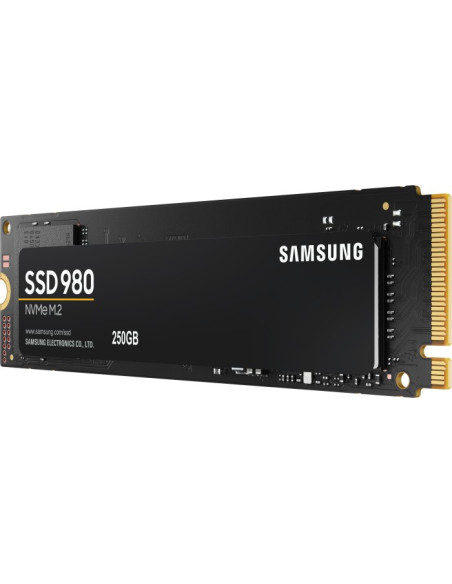Samsung | V-NAND SSD | 980 | 250 GB | SSD form factor M.2 2280 | Solid-state drive interface M.2 NVME | Read speed 2900 MB/s | 