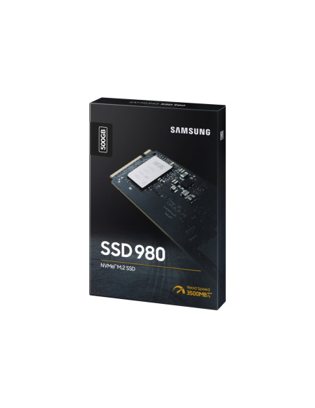 Samsung | V-NAND SSD | 980 | 500 GB | SSD form factor M.2 2280 | Solid-state drive interface M.2 NVME | Read speed 3500 MB/s | 