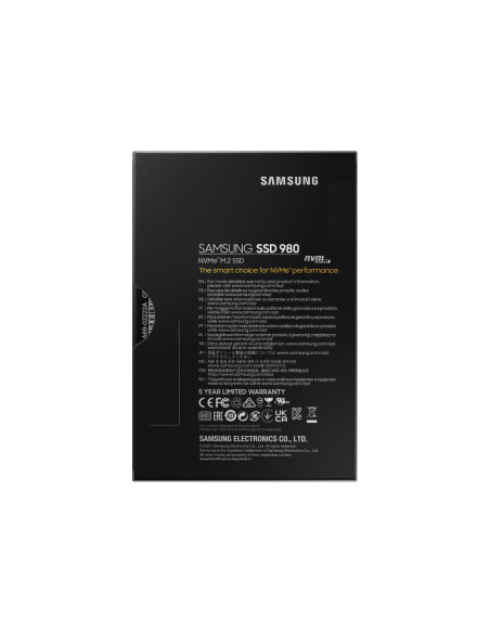 Samsung | V-NAND SSD | 980 | 500 GB | SSD form factor M.2 2280 | Solid-state drive interface M.2 NVME | Read speed 3500 MB/s | 