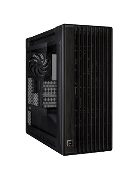 Case, ASUS, ProArt PA602 Wood Edition - Tempered Glass Panel, MidiTower, Case product features Transparent panel, ATX, EATX, Mi