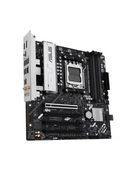 Mainboard, ASUS, AMD B850, SAM5, Micro-ATX, Memory DDR5, Memory slots 4, 3xPCI-Express 4.0 16x, 1xPCI-Express 5.0 16x, 3xM.2, 1