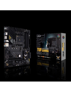 Asus | TUF GAMING B550-PLUS | Processor family AMD | Processor socket AM4 | DDR4 | Memory slots 4 | Chipset AMD B | ATX