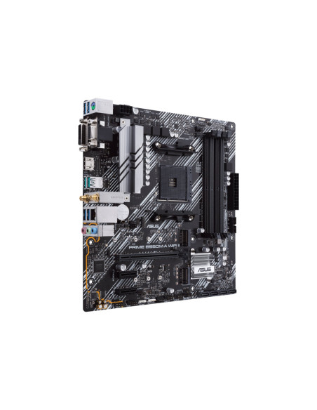 Asus | PRIME B550M-A WIFI II | Processor family AMD | Processor socket AM4 | DDR4 DIMM | Memory slots 4 | Supported hard disk d