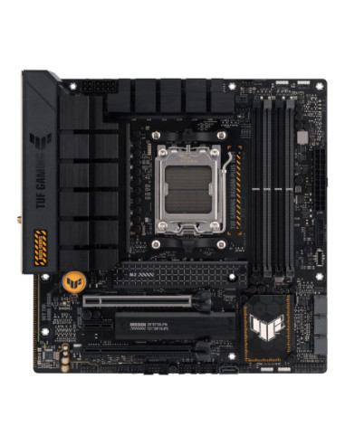 Asus | TUF GAMING B650M-PLUS WIFI | Processor family AMD | Processor socket AM5 | DDR5 DIMM | Memory slots 4 | Supported hard d