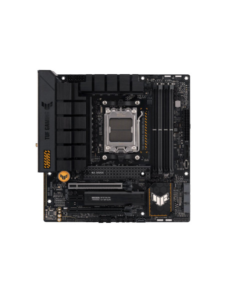 Asus | TUF GAMING B650M-PLUS WIFI | Processor family AMD | Processor socket AM5 | DDR5 DIMM | Memory slots 4 | Supported hard d