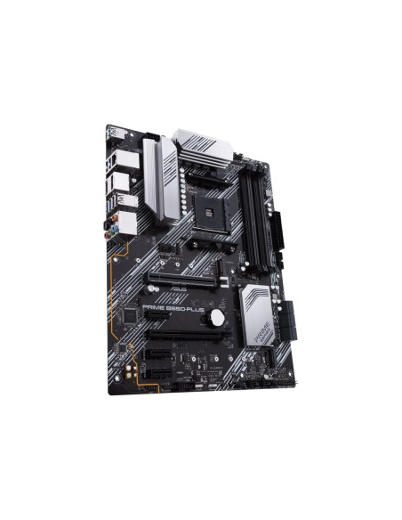 Asus | PRIME B550-PLUS | Processor family AMD | Processor socket AM4 | DDR4 DIMM | Memory slots 4 | Supported hard disk drive i