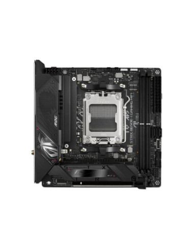 Asus | ROG STRIX B650E-I GAMING WIFI | Processor family AMD | Processor socket AM5 | DDR5 DIMM | Memory slots 2 | Supported har