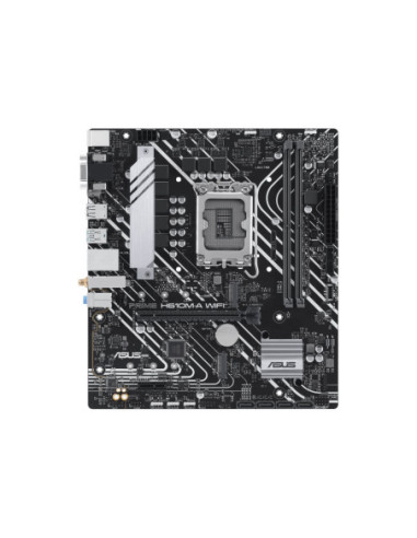 Asus | Processor family Intel H610 | Processor socket 1 x LGA1700 Socket | 2 DIMM slots - DDR5, non-ECC, unbuffered | Supported