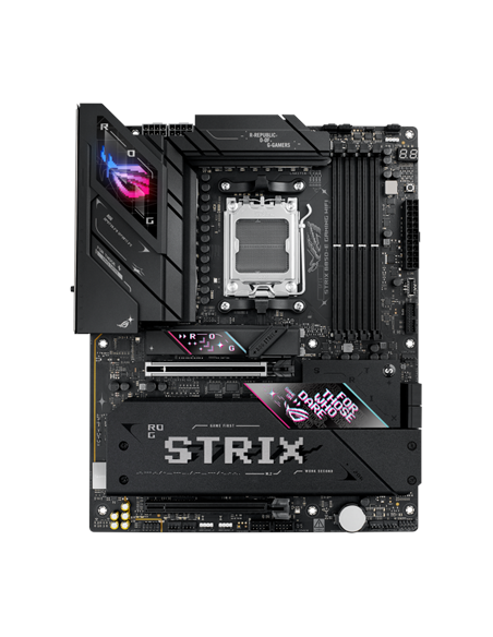 Asus ROG STRIX B850-E GAMING WIFI | Processor family AMD | Processor socket AM5 | DDR5 | Supported hard disk drive interfaces S