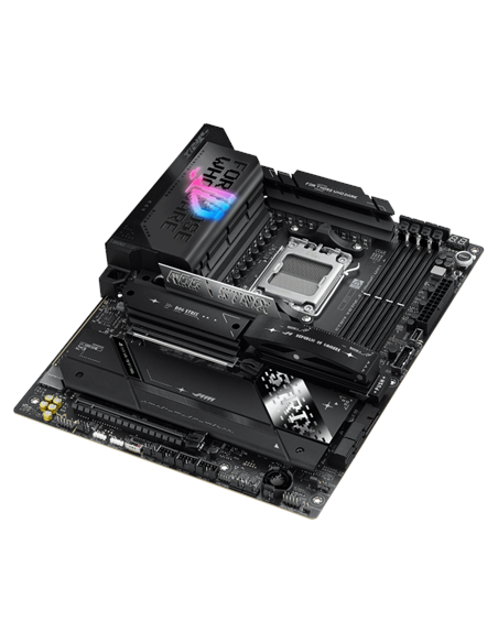 Asus ROG STRIX X870E-E GAMING WIFI | Processor family AMD | Processor socket AM5 | DDR5 | Supported hard disk drive interfaces 