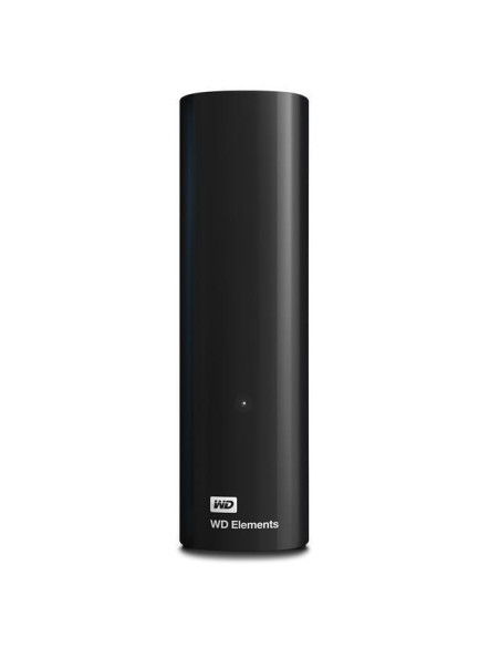 External HDD, WESTERN DIGITAL, Elements Desktop, 10TB, USB 3.0, Drives 1, Black, WDBWLG0100HBK-EESN