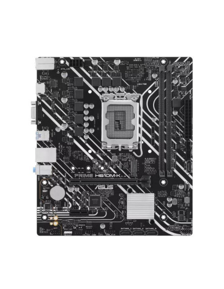 Mainboard, ASUS, Intel H610, LGA1700, Micro-ATX, Memory DDR5, Memory slots 2, 1xPCI-Express 3.0 1x, 1xPCI-Express 4.0 16x, 1xM.