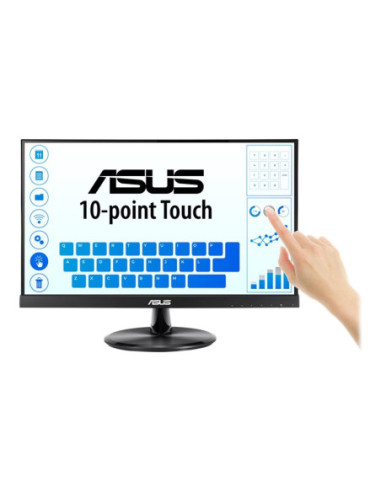 Asus | VT229H | 21.5 " | IPS | 16:9 | 60 Hz | 5 ms | 1920 x 1080 pixels | 250 cd/m | HDMI ports quantity 1