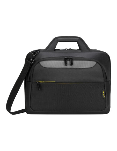 Targus | CityGear Laptop Case | TCG460GL | Topload | Shoulder strap | Black