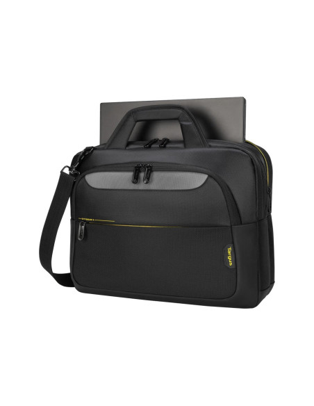Targus | CityGear Laptop Case | TCG460GL | Topload | Shoulder strap | Black