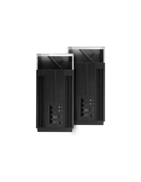 Wireless Wifi 6E Tri-band Gigabit Router | ZenWiFi Pro ET12 (2-Pack) | 802.11ax | 1148+4804+4804 Mbit/s | 10/100/1000/11000 Mbi