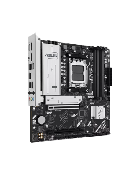 Asus PRIME B850M-A WIFI | Processor family AMD | Processor socket AM5 | DDR5 | Supported hard disk drive interfaces SATA, M.2 |