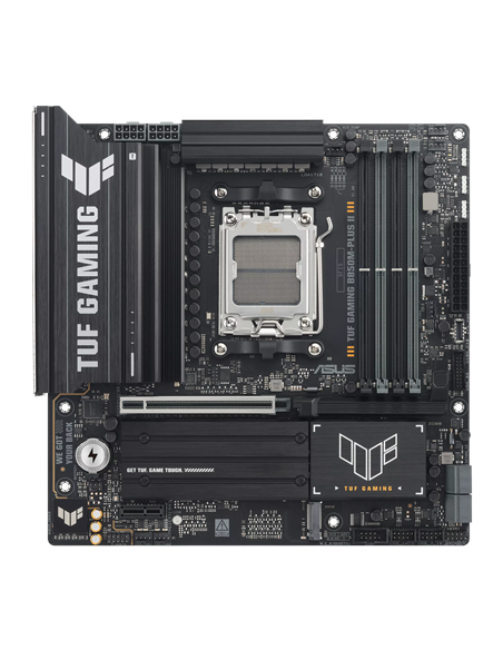 Asus TUF GAMING B850M-PLUS II | Processor family AMD | Processor socket AM5 | DDR5 | Supported hard disk drive interfaces SATA,