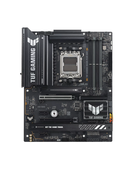 Asus TUF GAMING B650E-PLUS WIFI | Processor family AMD | Processor socket AM5 | DDR5 | Supported hard disk drive interfaces SAT