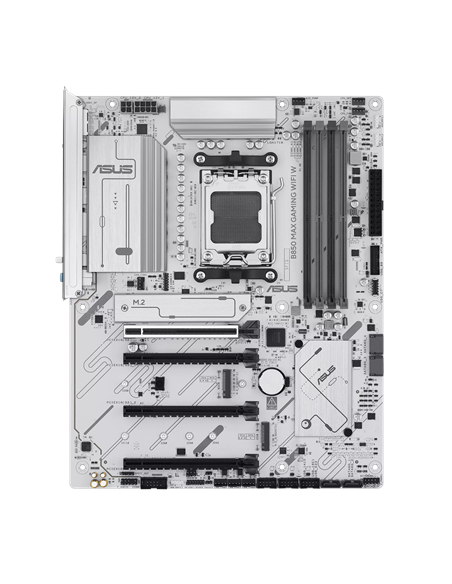 Asus B850 MAX GAMING WIFI W | Processor family AMD | Processor socket AM5 | DDR5 | Supported hard disk drive interfaces SATA, M