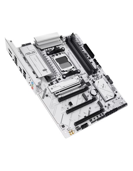Asus B850 MAX GAMING WIFI W | Processor family AMD | Processor socket AM5 | DDR5 | Supported hard disk drive interfaces SATA, M