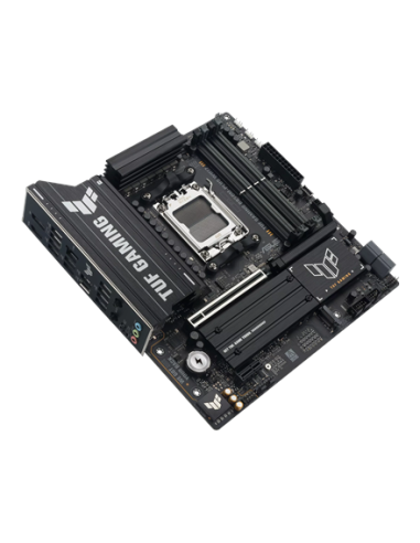 Asus TUF GAMING B850M-PLUS WIFI7 | Processor family AMD | Processor socket AM5 | DDR5 | Supported hard disk drive interfaces SA