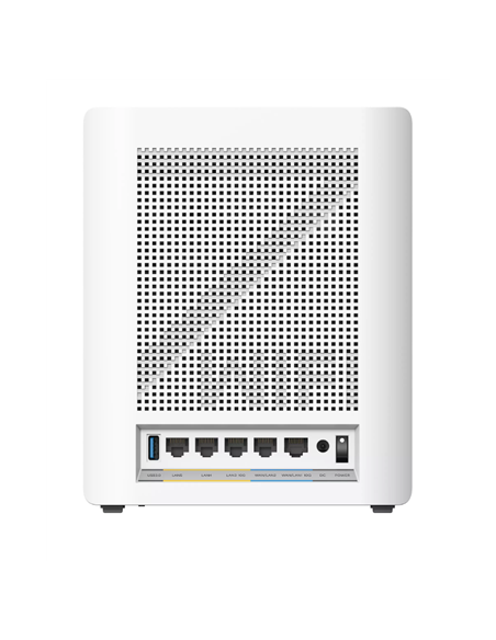 Asus | Quad Band WiFi 7 Mesh Router | ZenWiFi BQ16 | 802.11be | UP to 25000 Mbit/s | Ethernet LAN (RJ-45) ports 5 | Mesh Suppor