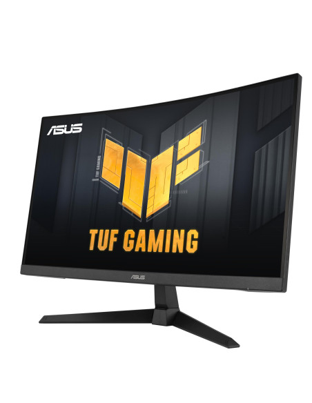 LCD Monitor, ASUS, TUF Gaming VG27VQM1B, 27", Gaming/Curved, Panel VA, 1920x1080, 16:9, 280Hz, 1 ms, Speakers, Height adjustabl