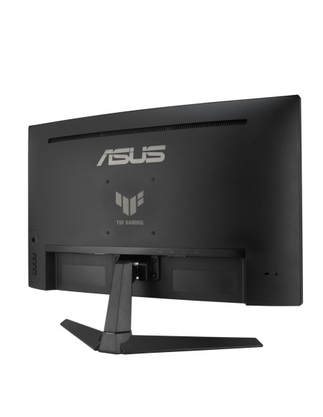 LCD Monitor, ASUS, TUF Gaming VG27VQM1B, 27", Gaming/Curved, Panel VA, 1920x1080, 16:9, 280Hz, 1 ms, Speakers, Height adjustabl