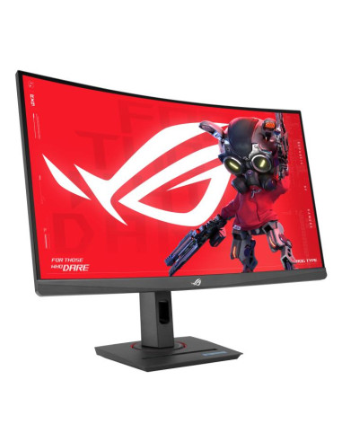 LCD Monitor, ASUS, ROG Strix XG27WCS, 27", Gaming/Curved, Panel VA, 2560x1440, 16:9, 180Hz, 1 ms, Swivel, Pivot, Height adjusta