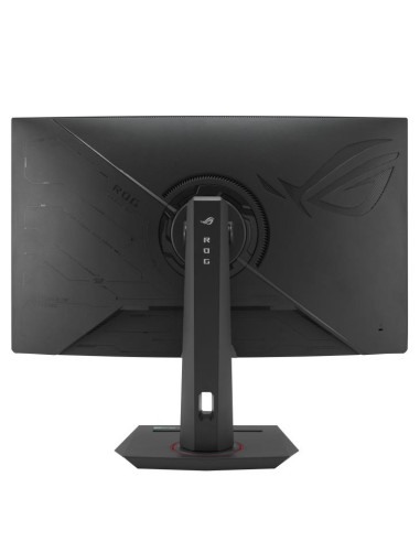 LCD Monitor, ASUS, ROG Strix XG32WCS, 31.5", Gaming/Curved, Panel VA, 2560x1440, 16:9, 180Hz, 1 ms, Swivel, Height adjustable, 
