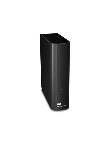 External HDD, WESTERN DIGITAL, Elements Desktop, 6TB, USB 3.0, Drives 1, Black, WDBWLG0060HBK-EESN