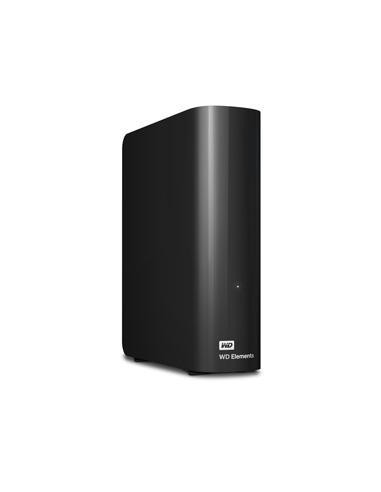 External HDD, WESTERN DIGITAL, Elements Desktop, 6TB, USB 3.0, Drives 1, Black, WDBWLG0060HBK-EESN