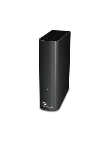 External HDD, WESTERN DIGITAL, Elements Desktop, 6TB, USB 3.0, Drives 1, Black, WDBWLG0060HBK-EESN