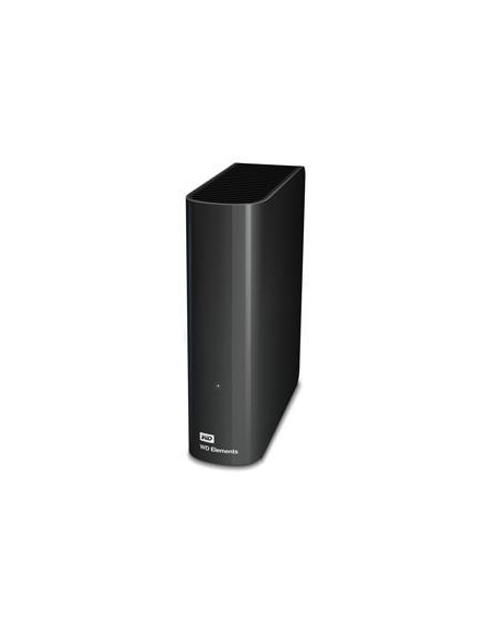 External HDD, WESTERN DIGITAL, Elements Desktop, 6TB, USB 3.0, Drives 1, Black, WDBWLG0060HBK-EESN